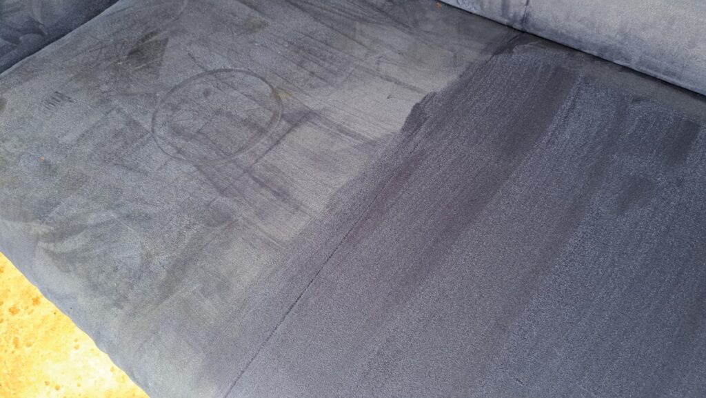 curatare canapea cu aburi spalare igienizare